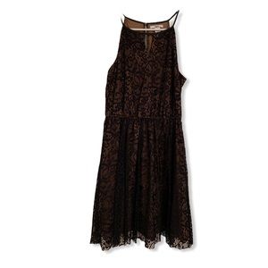 Bar III Black Lace Dress